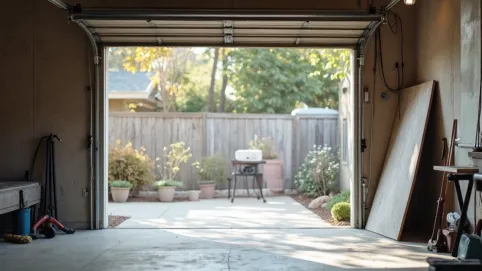 montaż bramy uchylnej