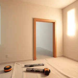 Montaż drzwi na krzywej ścianie