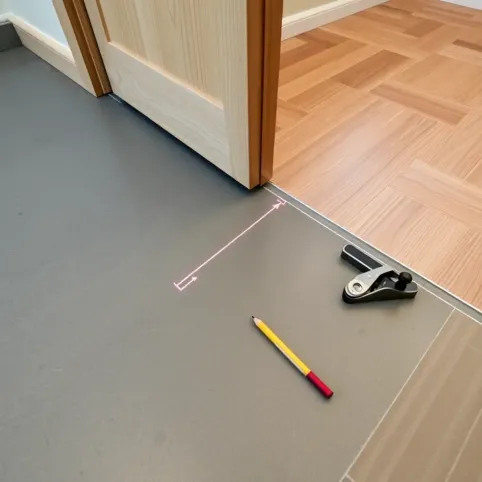 Montaż drzwi różnica poziomów