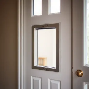 Montaż drzwiczek dla kota