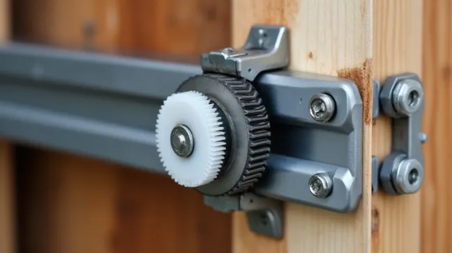 Montaż listwy zębatej nylonowej do bramy przesuwnej