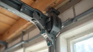 montaż napędu do bramy garażowej uchylnej