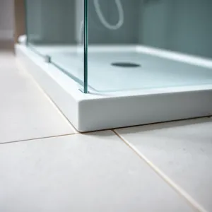 Montaż niskiego brodzika na płytkach