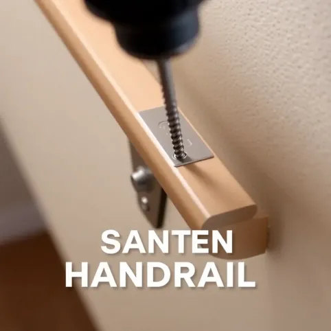 Montaż poręczy schodowej