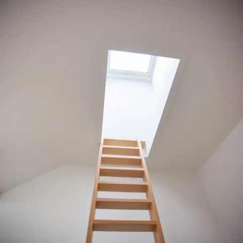 Montaż schodów strychowych w suficie podwieszanym cena