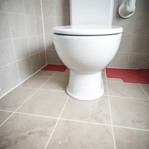 Montaż WC na ogrzewaniu podłogowym