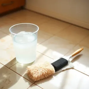 Mycie podłogi octem