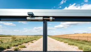 Na jakiej wysokości zamontować siłowniki do bramy