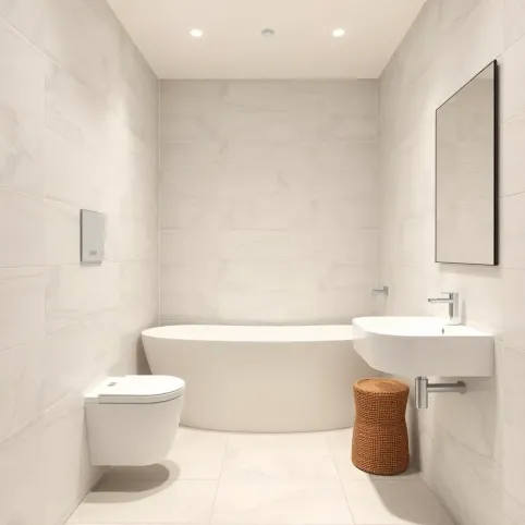 Najmodniejsze płytki do małej łazienki