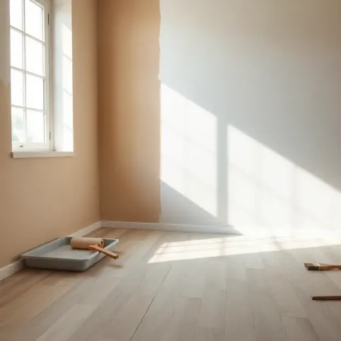 Najpierw malować ściany czy kłaść podłogę