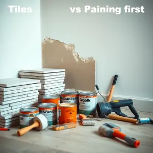 Najpierw płytki czy malowanie