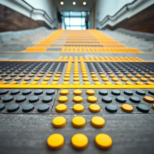 Nakładki na schody dla niewidomych