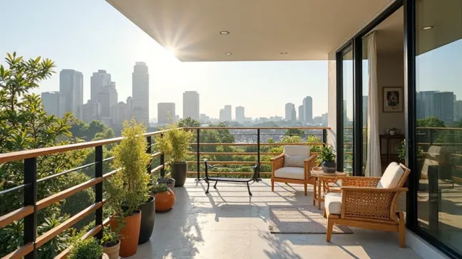 Nowoczesne balkony i balustrady