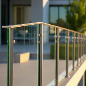 Nowoczesne balustrady szklane