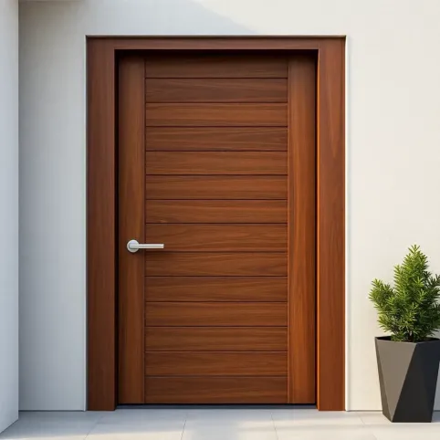 Nowoczesne drzwi drewniane zewnętrzne