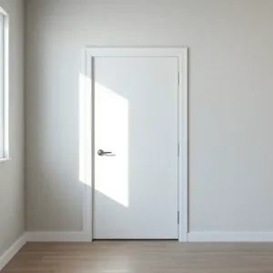 Nowoczesne drzwi wewnętrzne białe
