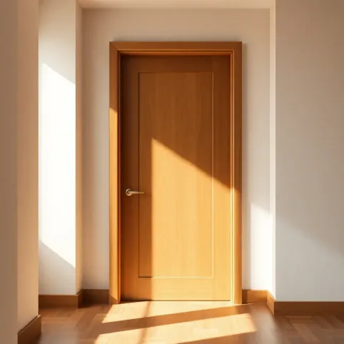 Nowoczesne drzwi wewnętrzne drewniane