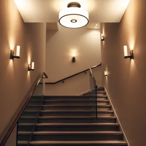 Nowoczesne Oświetlenie Klatki Schodowej
