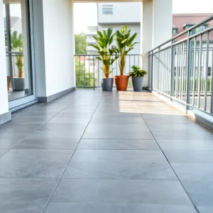 Nowoczesne płytki na balkon