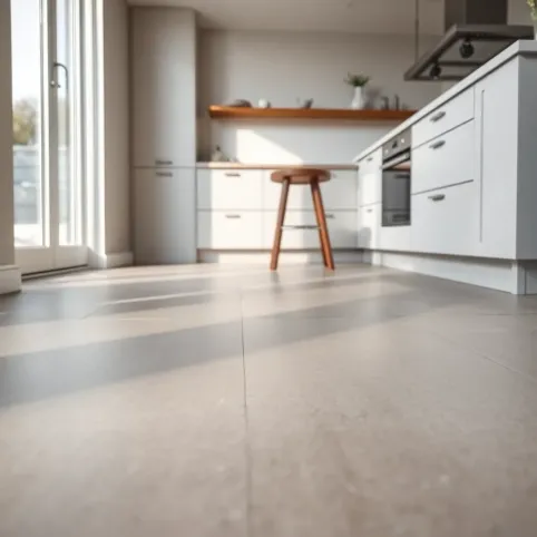 Nowoczesne podłogi do kuchni