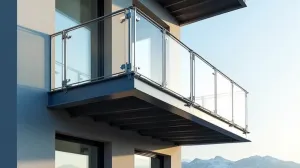 Obciążenie poziome balustrady Eurokod