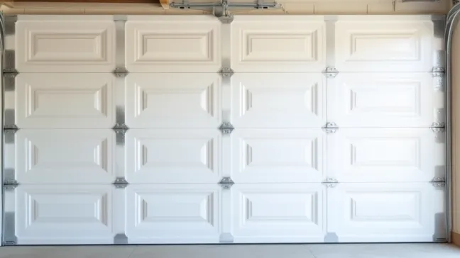 Obróbka bramy garażowej styropianem