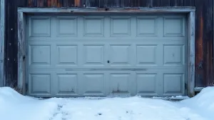 Ocieplenie bramy garażowej