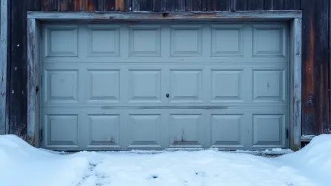 Ocieplenie bramy garażowej