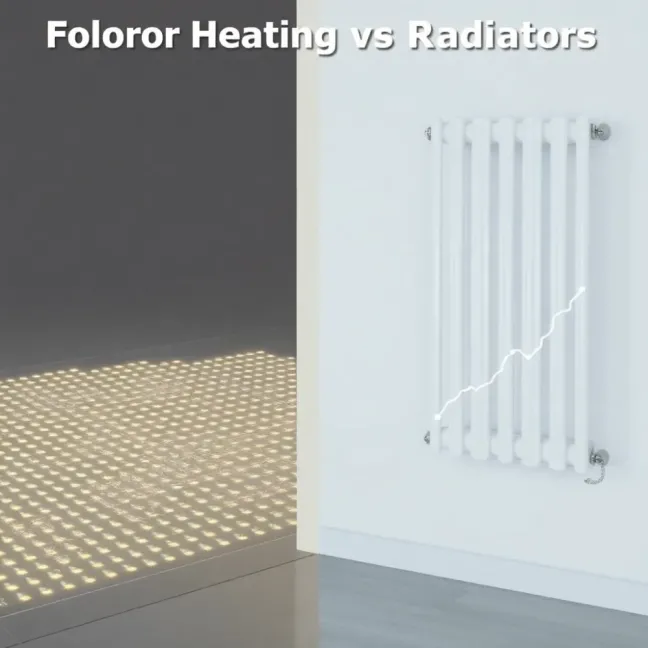 Ogrzewanie podłogowe a grzejniki koszty