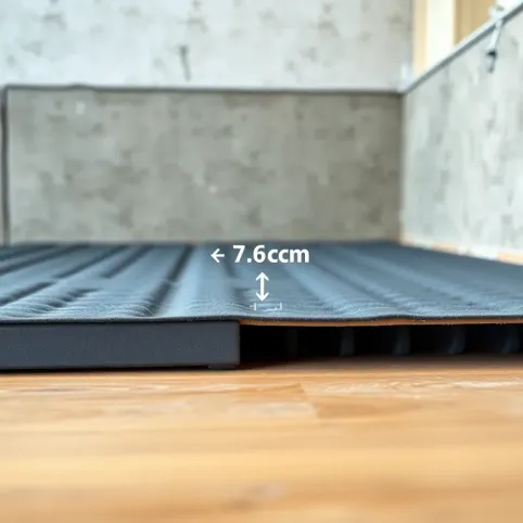 Ogrzewanie podłogowe o ile podnosi podłogę