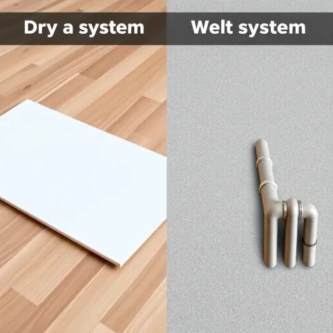 Ogrzewanie podłogowe suche czy mokre