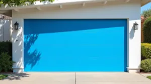 Oklejanie bram garażowych