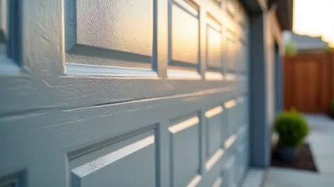 Oklejanie paneli bram garażowych