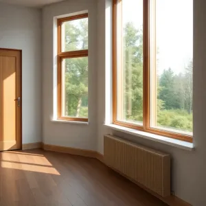 Okna złoty dąb jaka podłogą