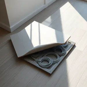 Panele winylowe a ogrzewanie podłogowe