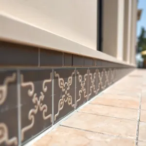 Płytki cokołowe zewnętrzne