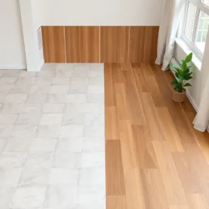 Płytki czy panele w salonie