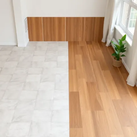 Płytki czy panele w salonie