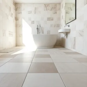 Płytki do łazienki na podłogę