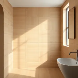 Płytki drewnopodobne na ścianę do łazienki