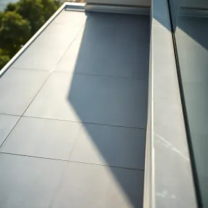 Płytki na balkon z okapnikiem