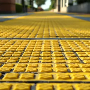 Płytki prowadzące dla niewidomych