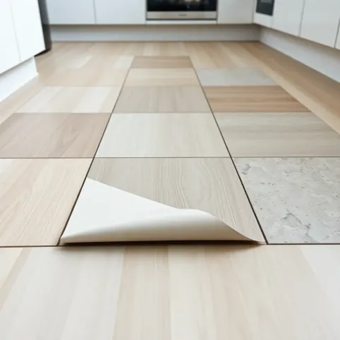 Płytki samoprzylepne na podłogę do kuchni