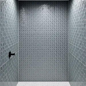 Płytki szklane do łazienki 3D