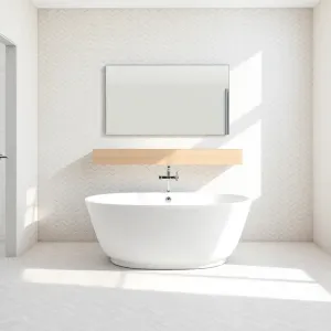 Płytki w jodełkę łazienka