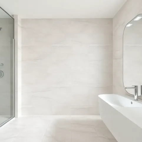 Płytki winylowe do łazienki na ścianę