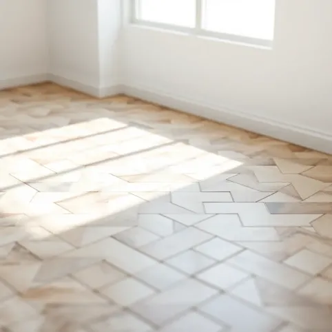 Podloga w jodełkę płytki