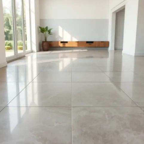 Podłoga w salonie płytki