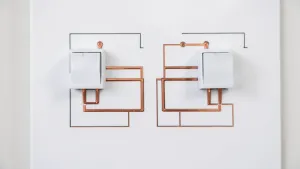 podwójny wyłącznik schodowy schemat