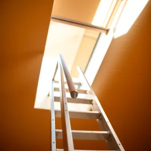 Poręcz do schodów strychowych